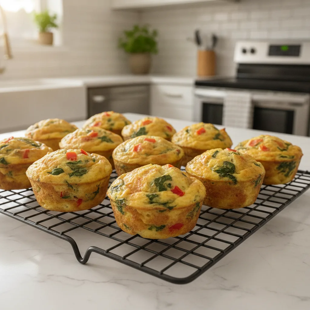 Herbed egg muffins for energy